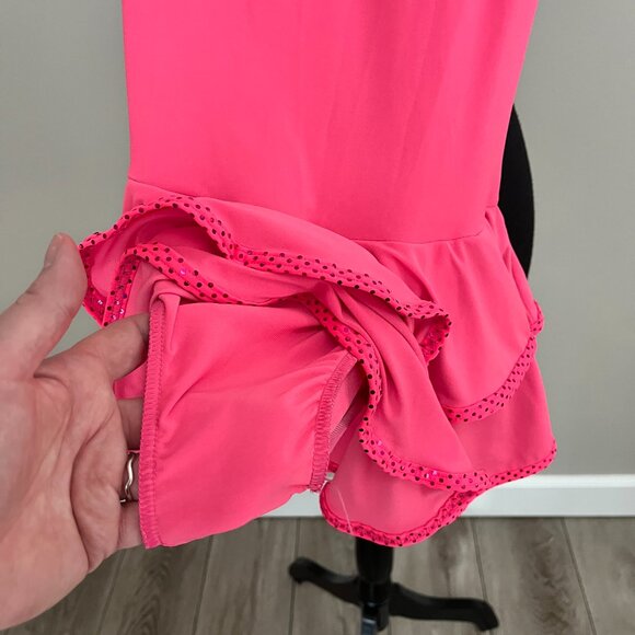 Barbie PINK one shoulder jazz costume! - Picture 3 of 6